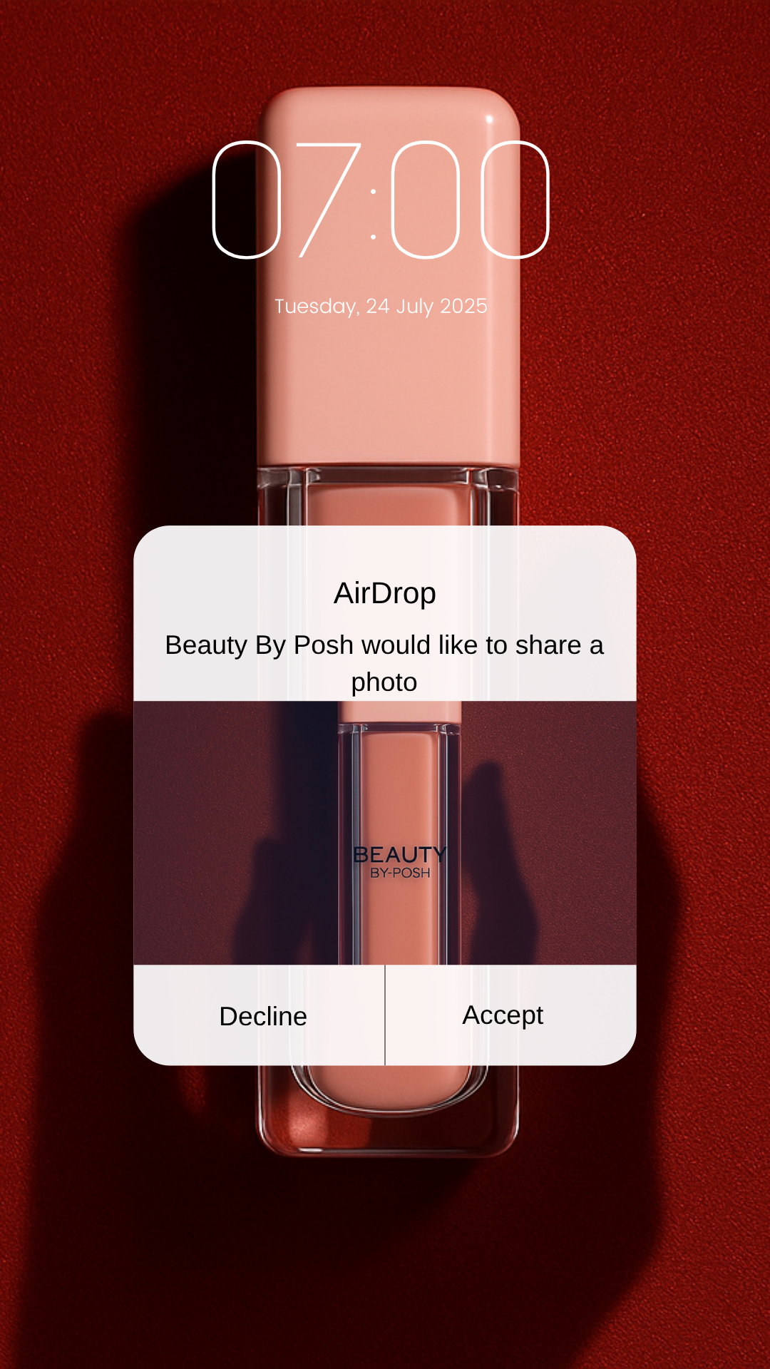 scrolling text